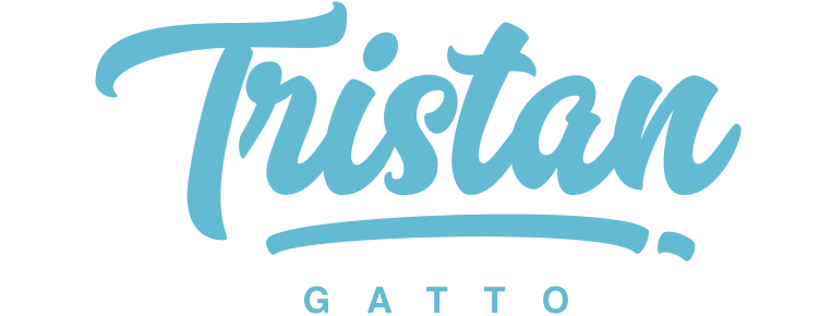 Tristan Gatto yoga brand identity logo