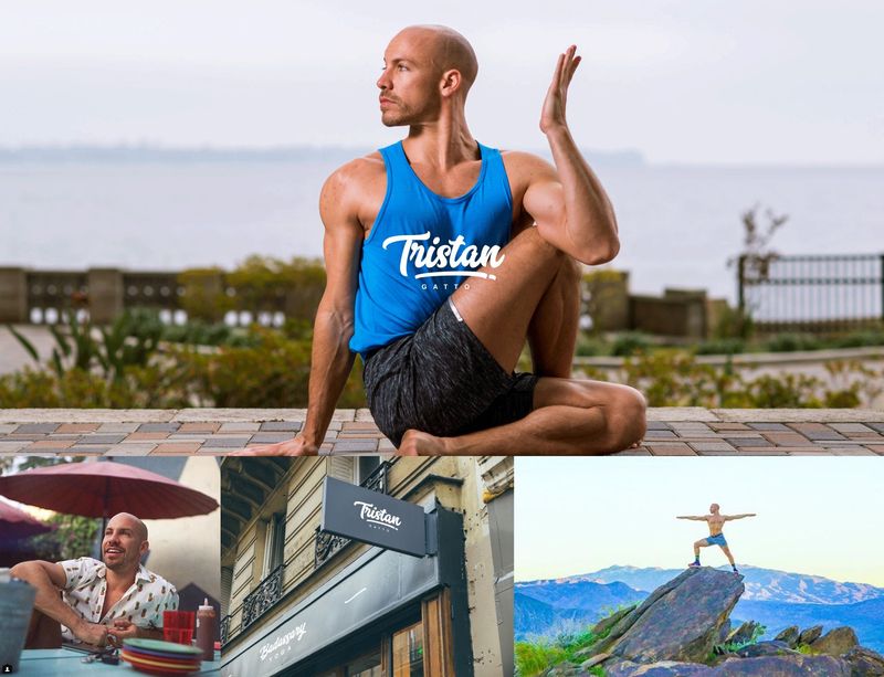 Tristan Gatto yoga brand identity