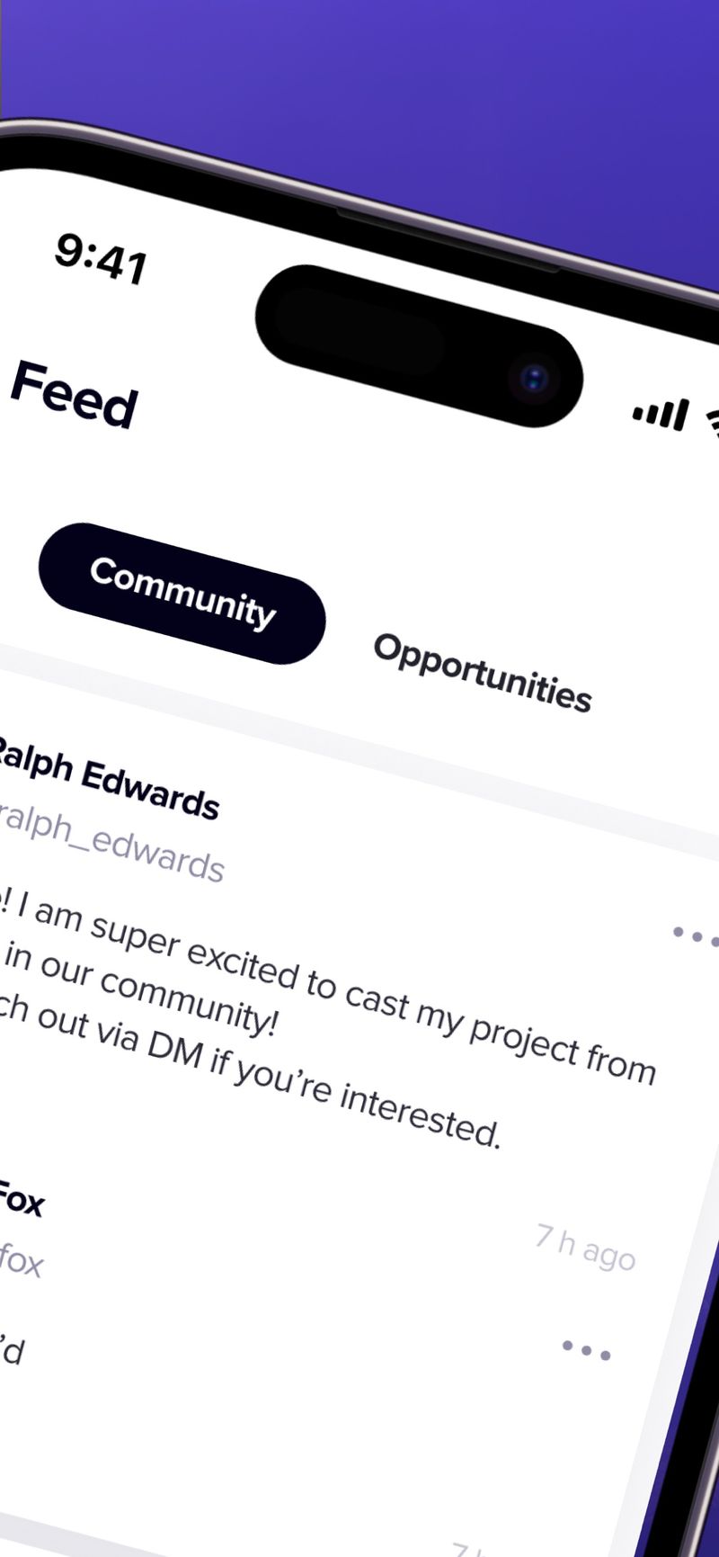 FILMD iOS app screenshot 2