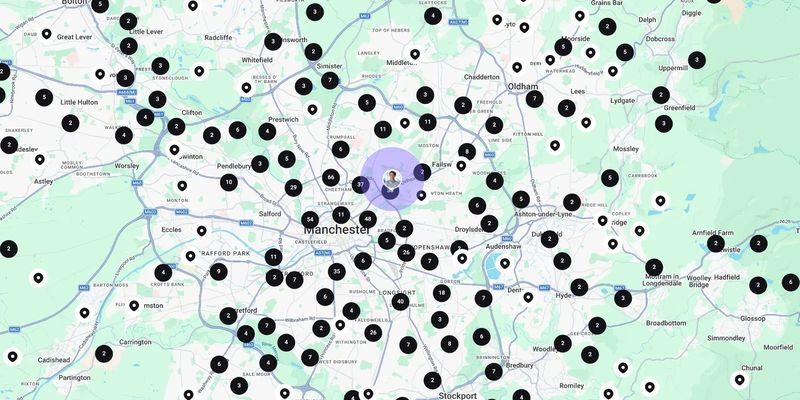 FILMD members map showing thousands of members across the UK